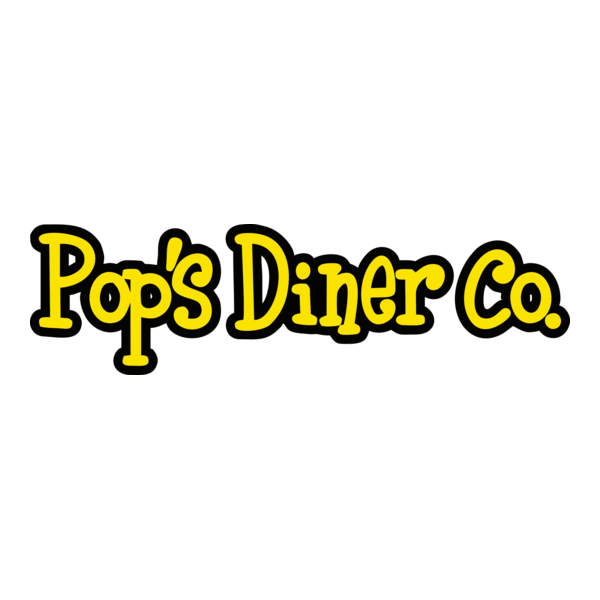 Pop's Diner Co. Logo PNG Vector