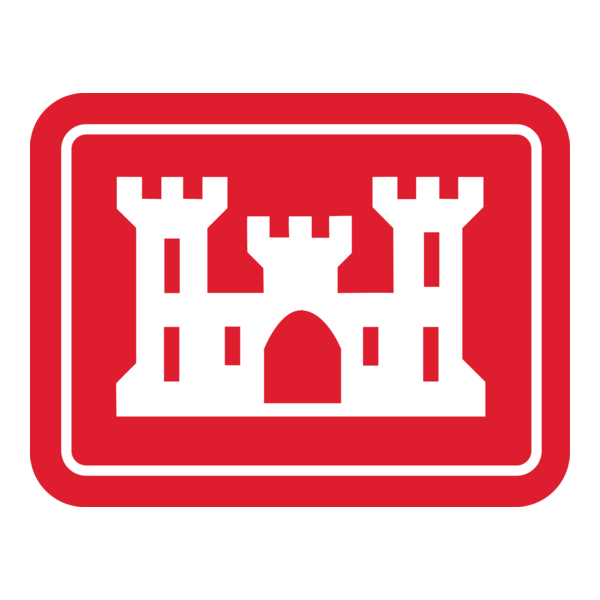 Portland District, U.S. Army Corps of Engineers Logo PNG Vector