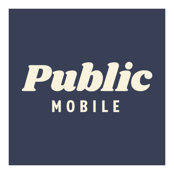 Public Mobile Logo PNG Vector