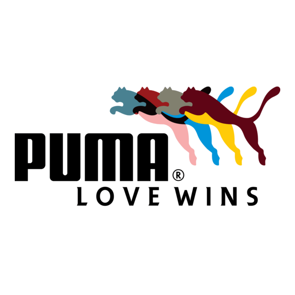 Puma Love Wins Logo PNG Vector