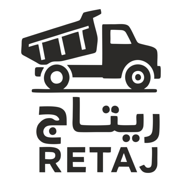 Retaj Hydraulics and Cranes Logo PNG Vector
