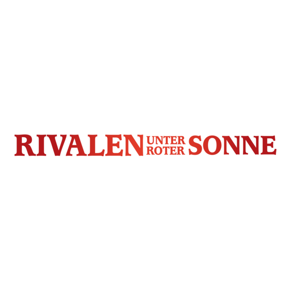 Rivalen unter roter Sonne Logo PNG Vector