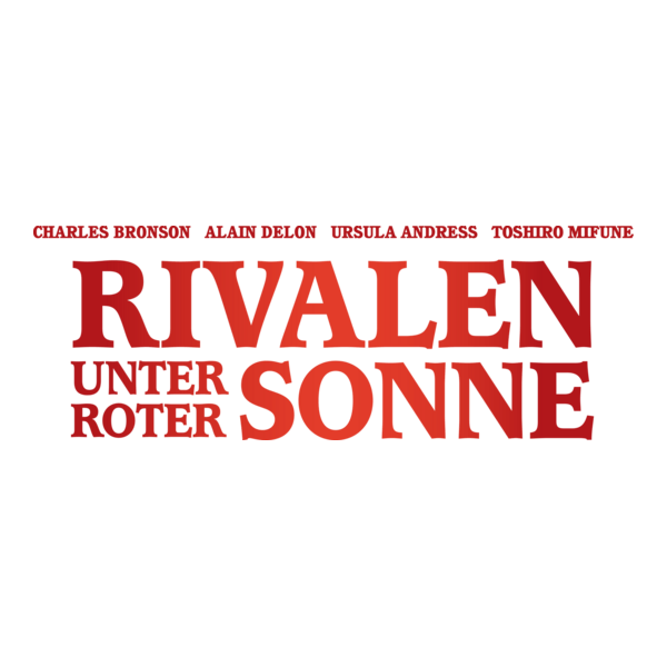 Rivalen unter roter Sonne Logo PNG Vector