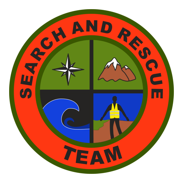 SEARCH AND RESCUE TEAM Logo PNG Vector