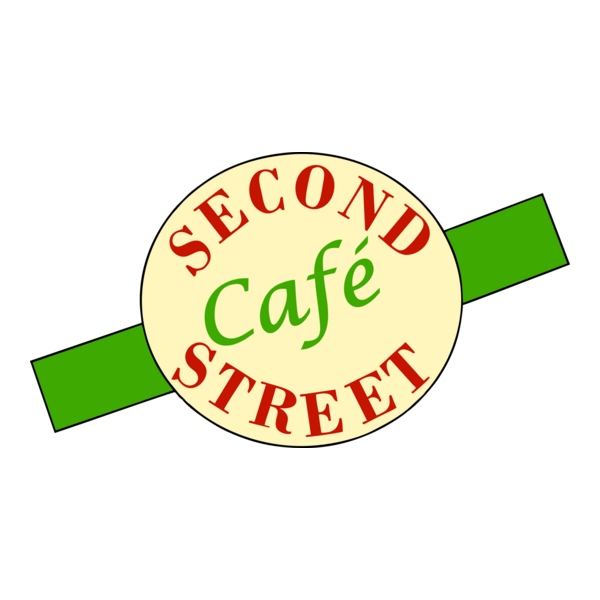 Second Street Café Logo PNG Vector
