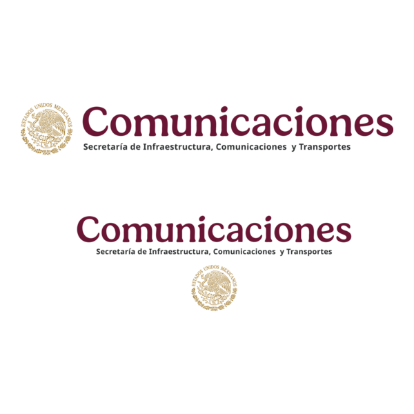 Secretaría de Comunicaciones y Transportes Mexico Logo PNG Vector