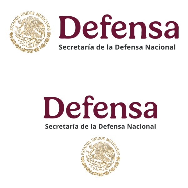 Secretaría de la Defensa Nacional, Gobierno de MX Logo PNG Vector