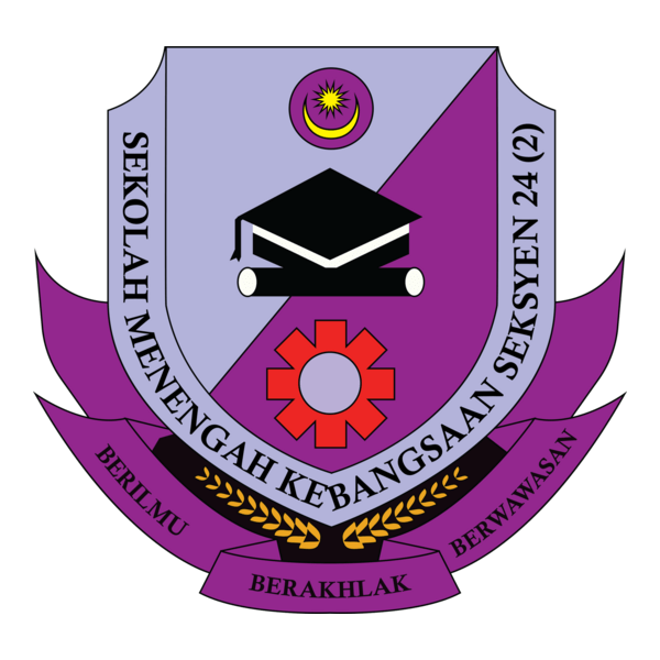 SEKOLAH MENENGAH KEBANGSAAN SEKSYEN 24 (2) Logo PNG Vector