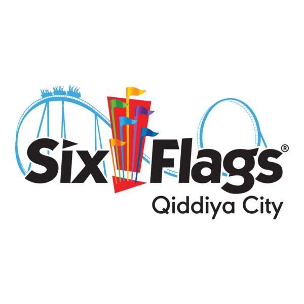 Six Flags Qiddiya City Logo PNG Vector