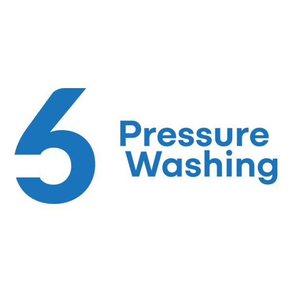 Six Pressure Washing Logo PNG Vector