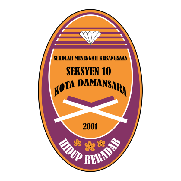 SMK Seksyen 10 Kota Damansara Logo PNG Vector