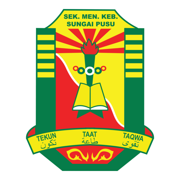 SMK Sungai Pusu Logo PNG Vector