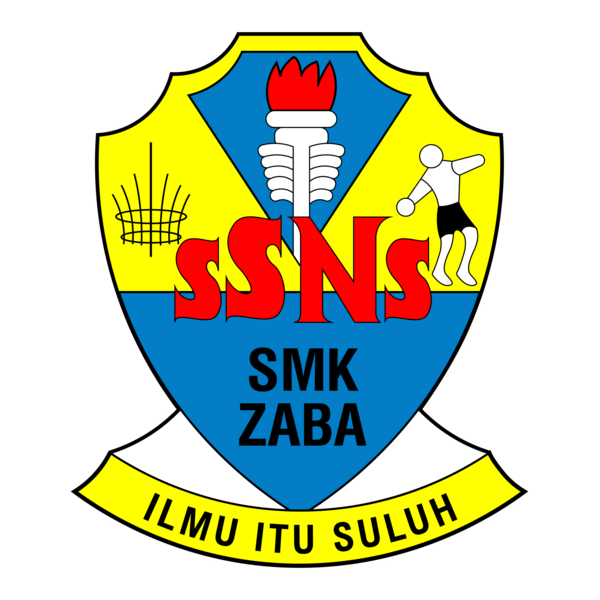 SSNS SMK ZA’BA Logo PNG Vector