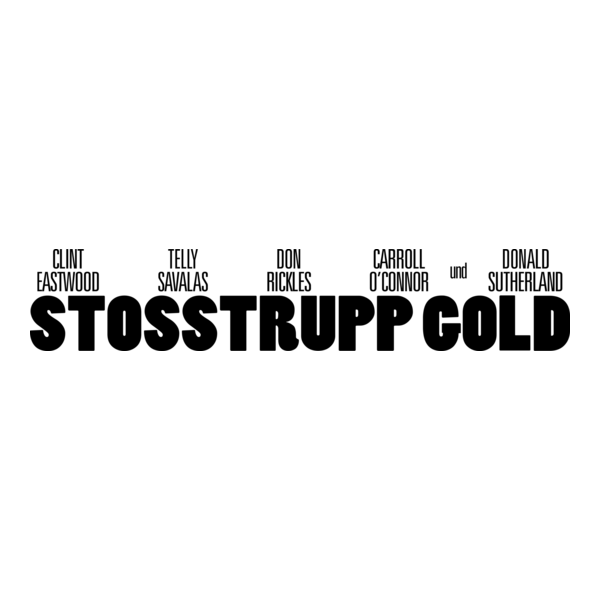 Stosstrupp Gold Logo PNG Vector