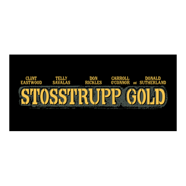 Stosstrupp Gold Logo PNG Vector