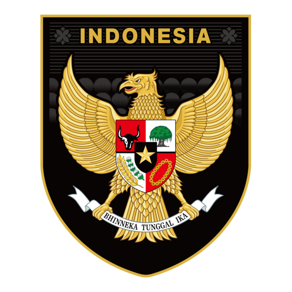 TIMNAS INDONESIA 2025 ERSPO HITAM Logo PNG Vector