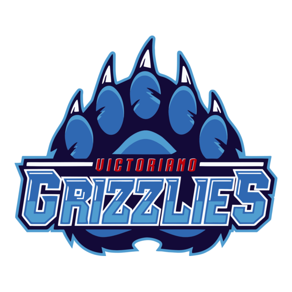 Victoriano Grizzlies Logo PNG Vector
