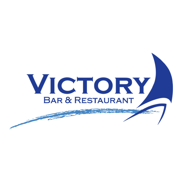 Victory Bar & Restaurant Logo PNG Vector
