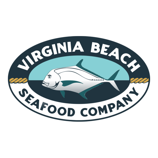 Virginia Beach Seafood Logo PNG Vector