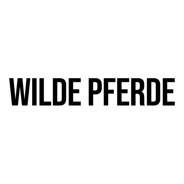 Wilde Pferde Logo PNG Vector