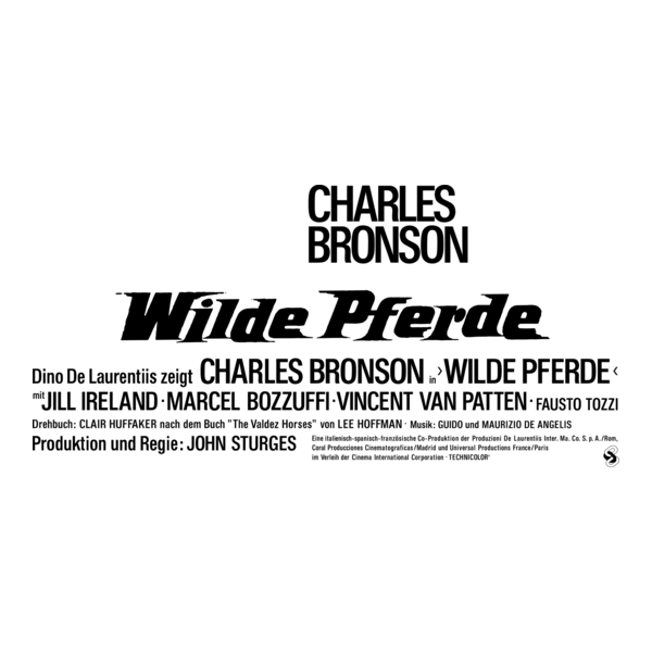 Wilde Pferde Logo PNG Vector