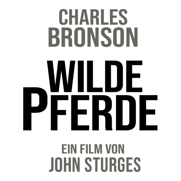 Wilde Pferde Logo PNG Vector