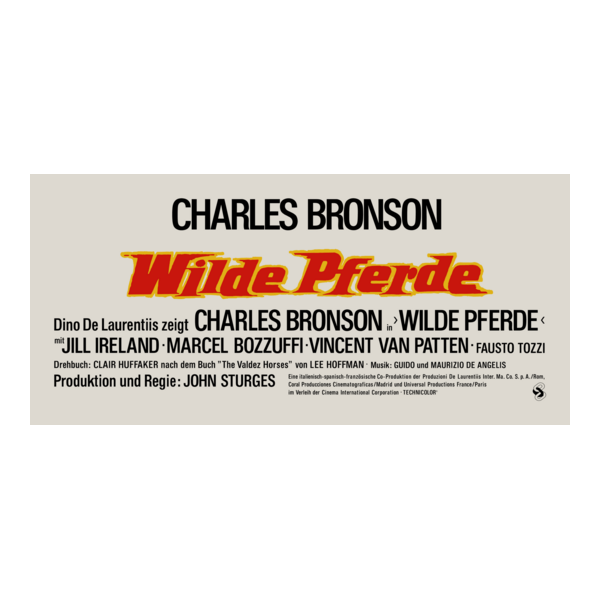 Wilde Pferde Logo PNG Vector