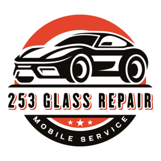 253 Glass Repair Logo PNG Vector