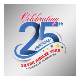 25th Anniversary Logo PNG Vector