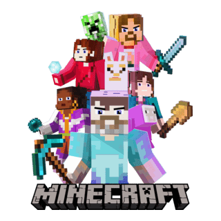 A Minecraft Movie Logo PNG Vector