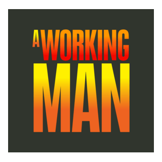 A Working Man Logo PNG Vector
