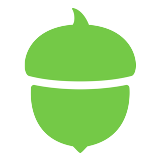 Acorns icon Logo PNG Vector