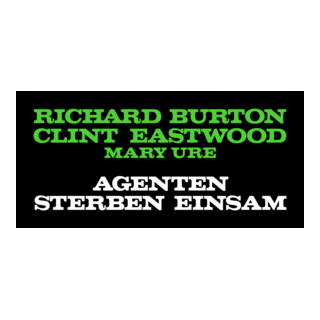 Agenten sterben einsam Logo PNG Vector