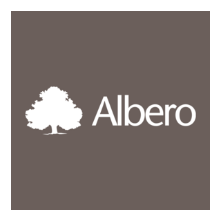 Albero Parke White Logo PNG Vector