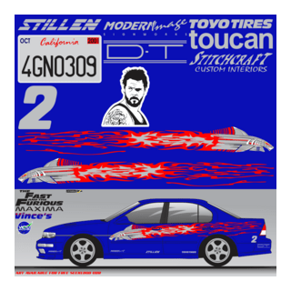 arte decal nissan Maxima, Vince's (fastandfurious) Logo PNG Vector