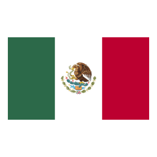 Bandera De Mexico Logo PNG Vector