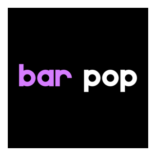 Bar Pop Drinks Logo PNG Vector