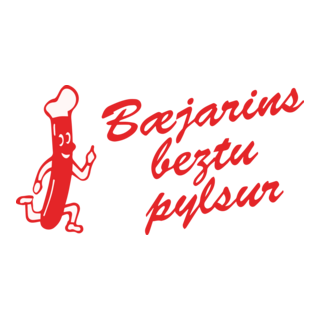 Bæjarins Beztu Pylsur Logo PNG Vector