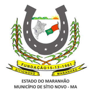 Brasão Sitio Novo do Maranhão Logo PNG Vector