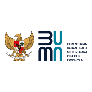BUMN Kementerian Badan Usaha Milik Negara Republik Logo PNG Vector