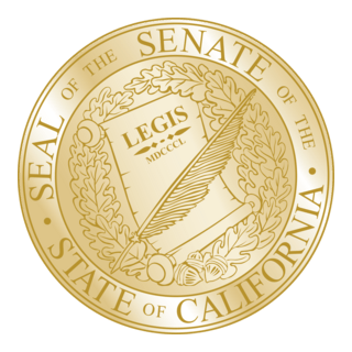 California State Senate Seal Logo PNG Vector