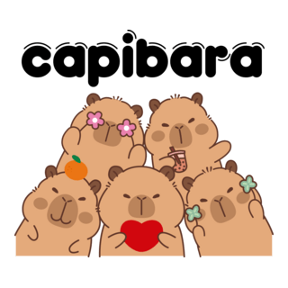 Capibara Logo PNG Vector