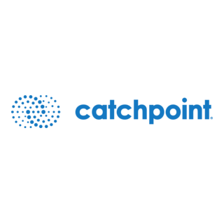 Catchpoint Horizontal Blue Logo PNG Vector