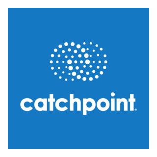 Catchpoint Vertical White Logo PNG Vector