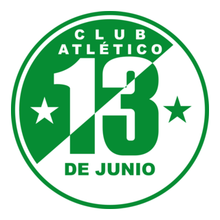 Club Atlético 13 de Junio de Barrio Eva Perón Form Logo PNG Vector