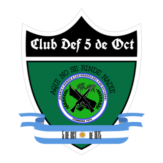 Club Defensores del 5 de Octubre de Formosa Logo PNG Vector