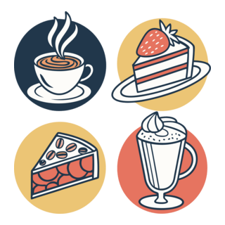 coffee shop vintage style-01 Logo PNG Vector