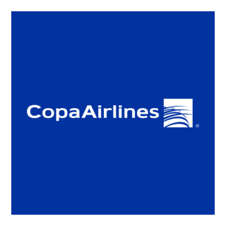 Copa Airlines White Logo PNG Vector