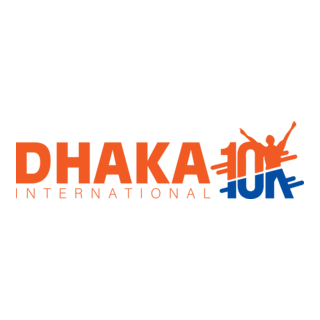 Dhaka International 10K Logo PNG Vector