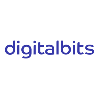 DigitalBits (XDB) Text Logo PNG Vector